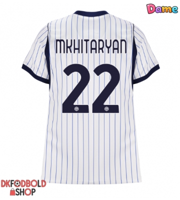 Inter Milan Henrikh Mkhitaryan #22 Udebanetrøje Dame 2026-27 Kort ærmer Inter Milan Henrikh Mkhitaryan #22 Udebanetrøje Dame 2026-27 Kort ærmer